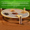 Wooden Pasta and Herb Drying Rack Stackable with Net 4