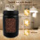 Cafetera de vacío Grusce de acero inoxidable, 1200 ml. 3