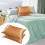 Housse de coussin soyeuse en microfibre 1800 fils/cm² 5