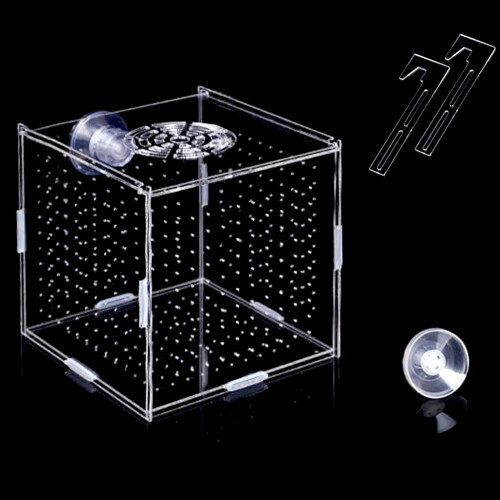 Fish Breeding Box Transparent Acrylic1/3Grid 2