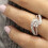 Elneeya 925 Sterling Silver White Sapphire Ring 4