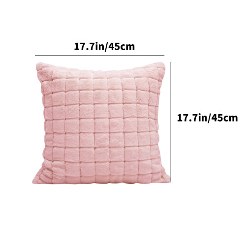 Chenille-pynteputer til sofa/sovesofadekorasjon 20x20 tommer 2