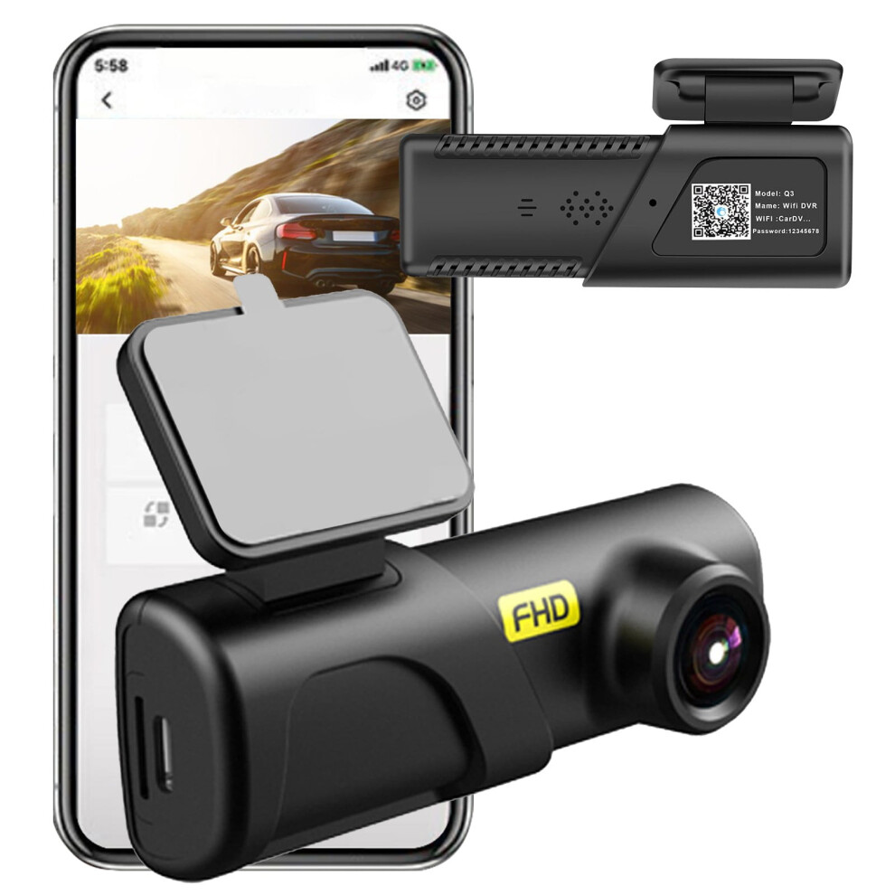Donemore Wifi Dash Cam 1080P 160 Wide Angle 301029644504