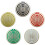 5PCS Polarization  Disk MWO Optical Disk Multi-Wave Oscillator Ornaments Lakhovsky  Disc Pendant Yellow 10