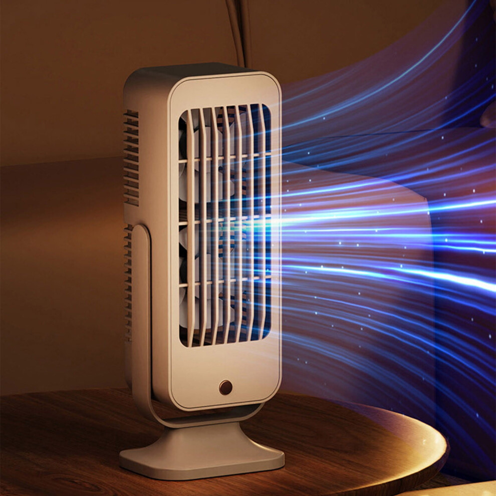 Donemore Usb Mini Desk Fan Rechargeable Quiet High Airflow 301029643323