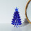 Crystal Glass Christmas Tree Figurine Holiday Decoration 1 4