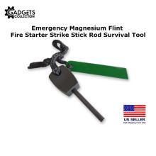 Magnesium Fire Starter Rod for Camping Survival