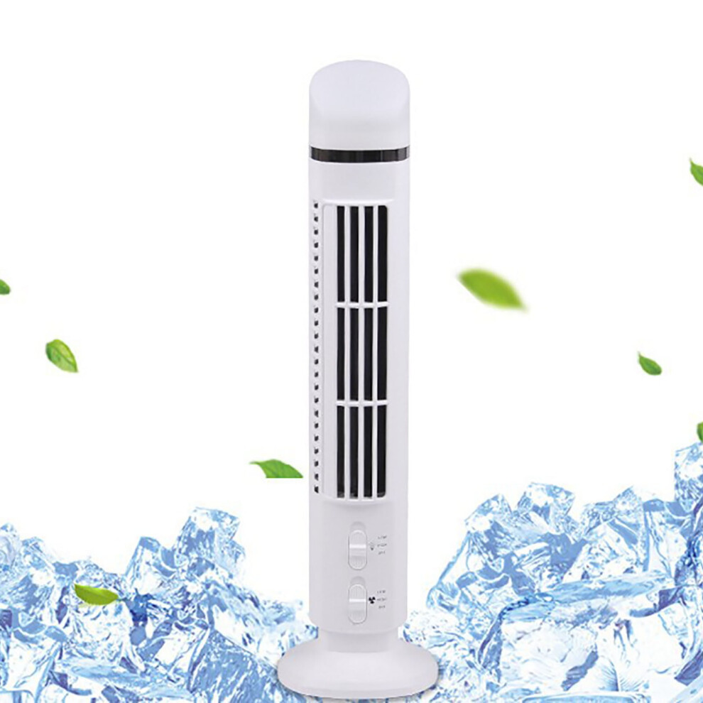 Donemore Portable Mini Tower Fan Usb Charging Quiet Desktop 301029643538