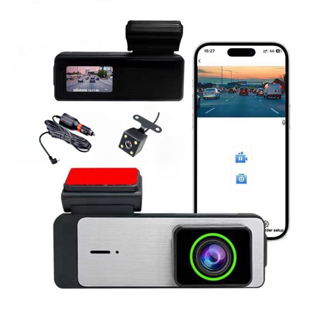 Donemore Portable Dash Cam 1080P Dual Lens With Wifi 301029644498