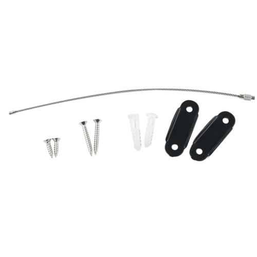 Donemore Möbel-Kippsicherung, verstellbar, Metall, 2er-Pack 2