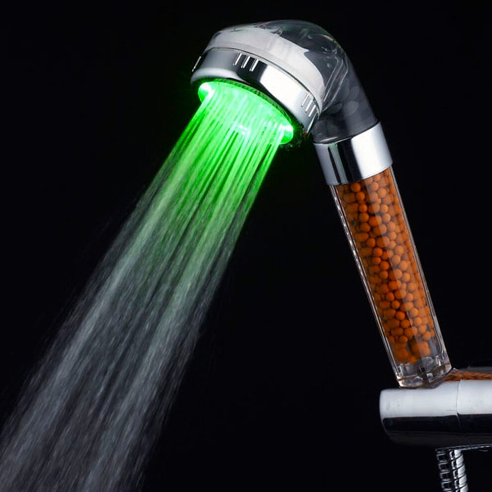 Donemore Led Shower Head With High-Pressure Filter, Handheld 301029648809