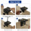 Κιτ Grusce Pocket Hole Jig με κλιπ τοποθέτησης 4-Size 6