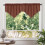 Macrame Sheer Window Valance 51.1"W x 23.6"L Coffee 6