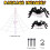Halloween spider web with 2 large black fake spiders 16.4 ft 2