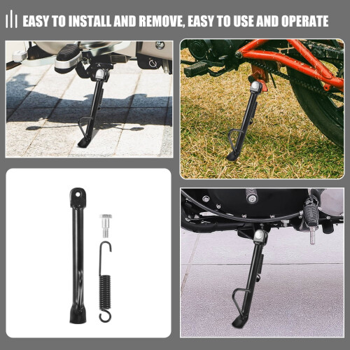 Motorcycle Side Kickstand Replacement Metal Single Support 1