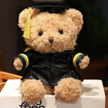 4th of July Decoration Plush Bear Class of 2024 9 inch