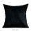 Housse de coussin en velours côtelé uni 45 x 45 cm 2