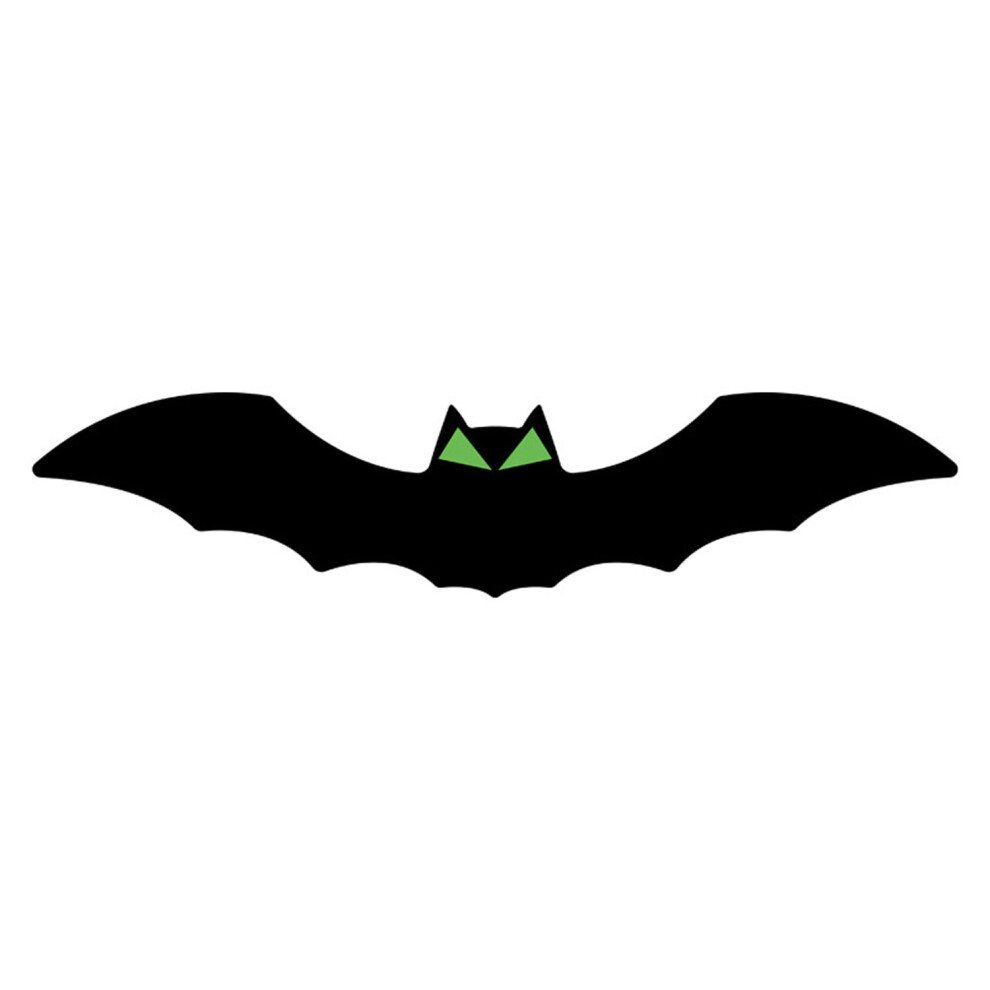 Bats Wall Decor 3D Halloween Sticker 1 Piece 301029648526