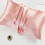 Silk Pillowcases Mediterranean Style Solid Color Pair 5