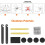 Bicycle Repair Bag with Tire Pump and Tools 4