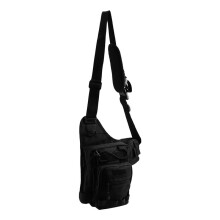 Fishing Crossbody Bag,Tackle Storage Waist Pack for Men,Sports Chest Bag with Multiple Pockets for Climbing, Camping Use