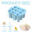 Silicone Ice Cube Tray 10-Cavity 2