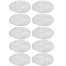 Catheter Stabilization Device,Self Adhesive Catheter Tube Urinary Leg Bag Holder Sticker,Catheter Supplies 10pcs White