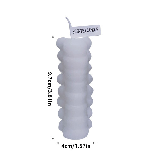 Spine-Shaped Aromatherapy Candle Horror Scented Decorative 1