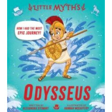 Little Myths Odysseus by Alexandra Stewart Hardcover Book