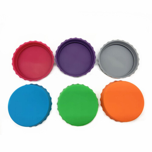 Couvercles en silicone Giyblacko pour boîtes de conserve, réutilisables et étanches. 1
