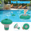 Boia dosadora para piscina Capino, dispensador de produtos químicos de 5 polegadas 1