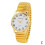 Reloj de pulsera unisex de cuarzo con correa extensible. 1