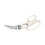 Ciseaux de cuisine multifonctionnels en acier inoxydable (1 paire) 2