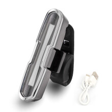 COB LED bike tail light USB-rechargeable 1 piece