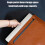Sacoche portable en cuir pour documents A4 avec bouton 6