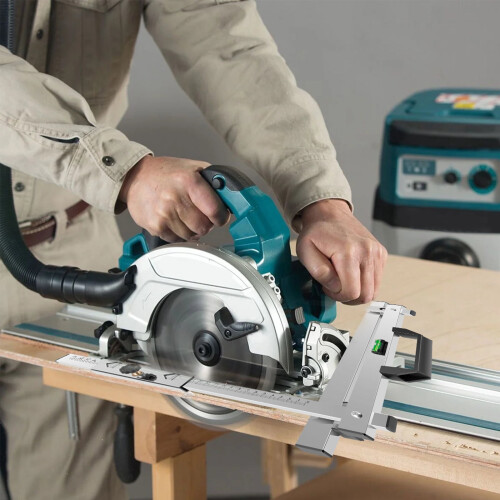 Guide de coupe à double rail pour scie circulaire 2