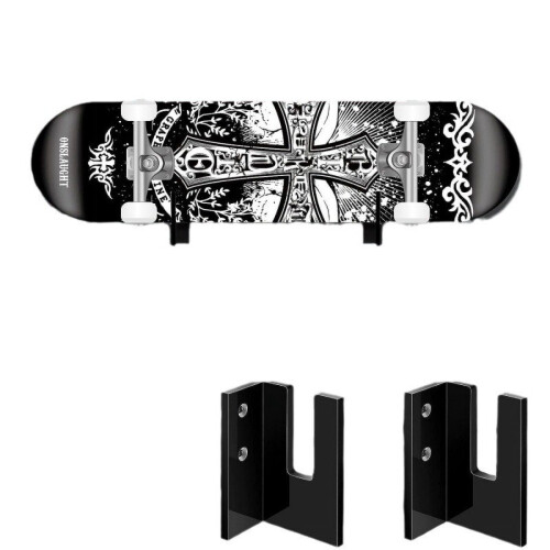 Skateboard vegghenger displaystativ 1