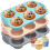 Grusce silikonmuffinsform, 6 kopper, nonstick, BPA-fri 8