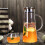 Glaskrug mit Deckel, Griff und Ausguss (1 Stück) 7