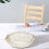Bandeja de servir de cocina transparente de 9,6 pulgadas 6