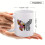 11oz kaffekrus Way Maker sommerfugldesign 3