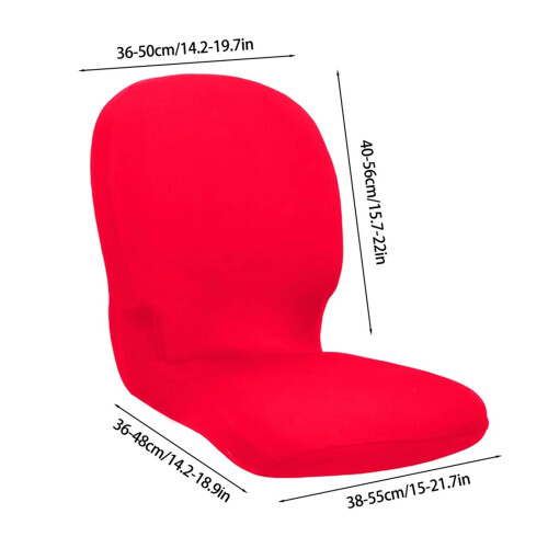 Housse de chaise extensible et lavable pour bureau (1 pièce) 1