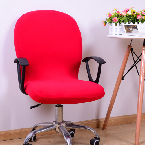 Housse de chaise extensible et lavable pour bureau (1 pièce) 2