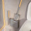 YANHAIGONG Toilettenbürsten-Set mit langem Griff, 2-teilig 5