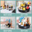 Plateau tournant antidérapant Grusce 10 pouces 6