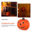 Διακόσμηση κολοκύθας για το Halloween vintage πλαστική μεγάλη 6