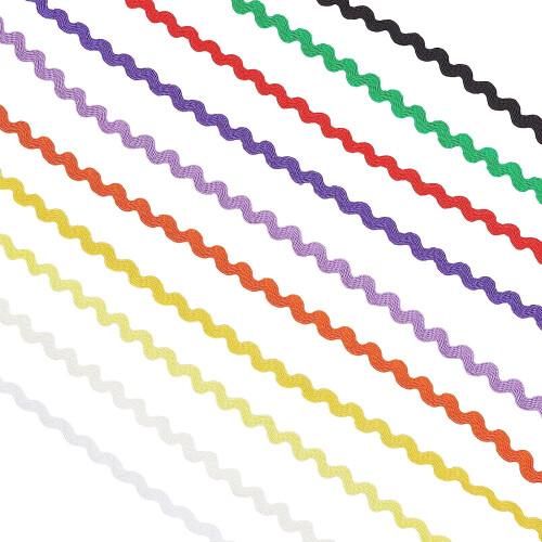 Ruban à franges RIC Rac 50 m 10 couleurs