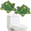 Turtle Toilet Bolt Covers Ceramic Universal Fit 2 Pack 5