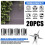 Juego de abrazaderas de acero inoxidable para cables de 3 mm 2