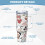 Ποτήρι Mickey Mouse 40oz από ανοξείδωτο ατσάλι με λαβή και 6